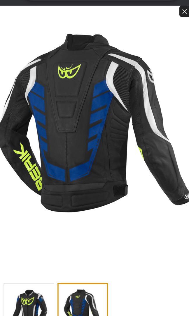 Berik Zakura Leather Jacket Size 52 Motorcycles Motorcycle