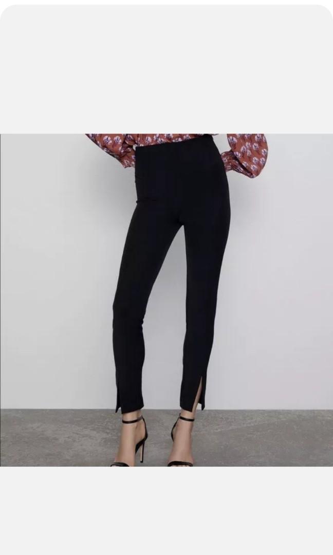 Bnwt Zara basic leggings with zipper 