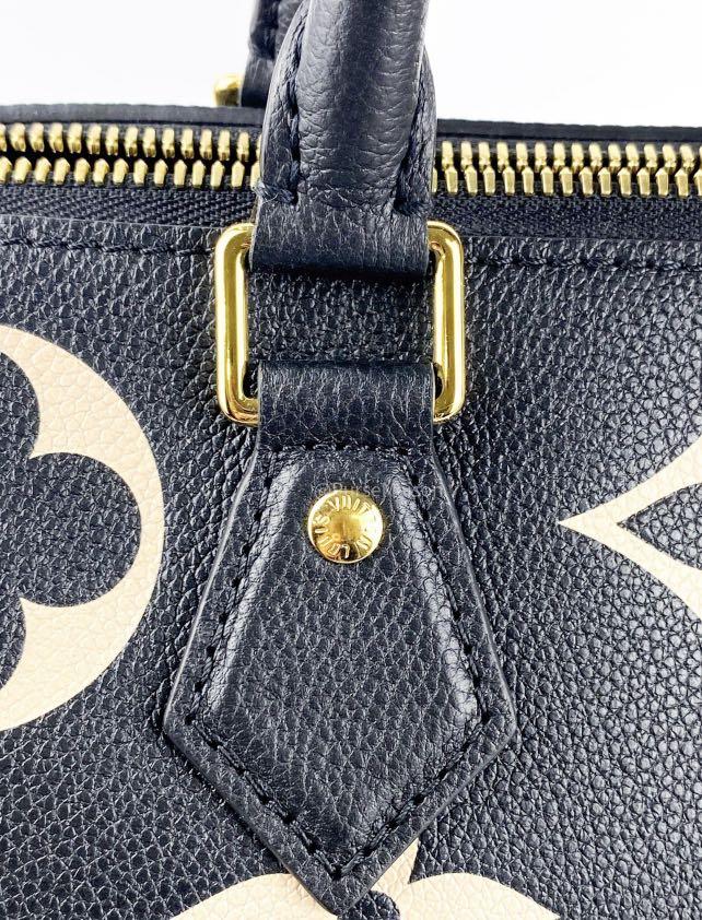 Bought this Empreinte Speedy B 25 but still not sure. The LV logos just  seem too big for the size of the bag… thoughts ? : r/Louisvuitton