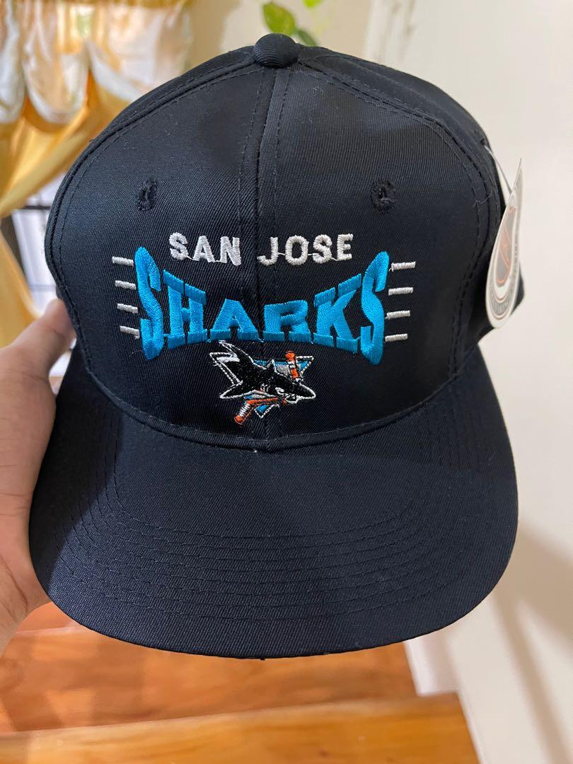 Vintage NHL (Twins) - San Jose Sharks Deadstock Snapback Hat 1990s