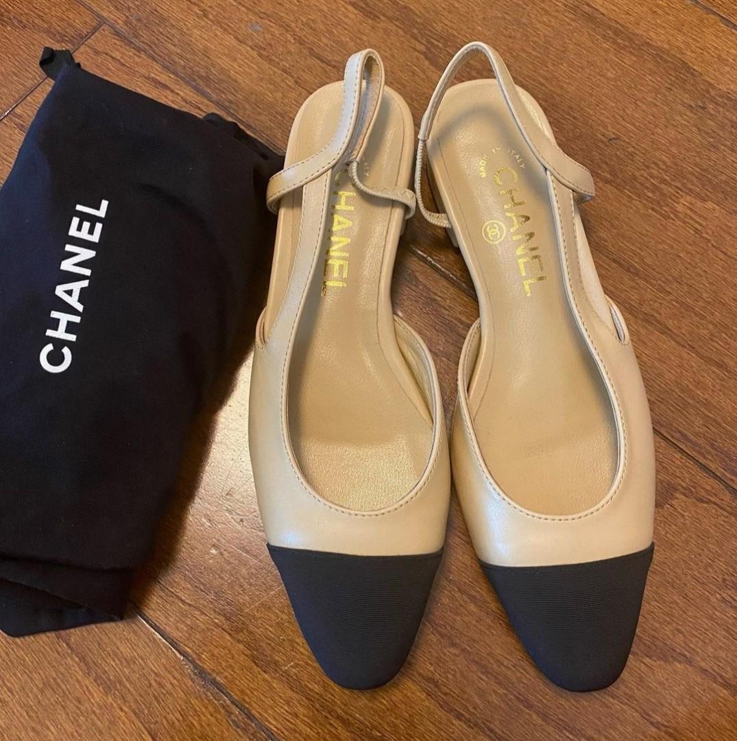 Chanel discount classic slingback