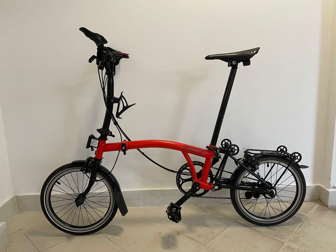 Rocket red 2025 brompton