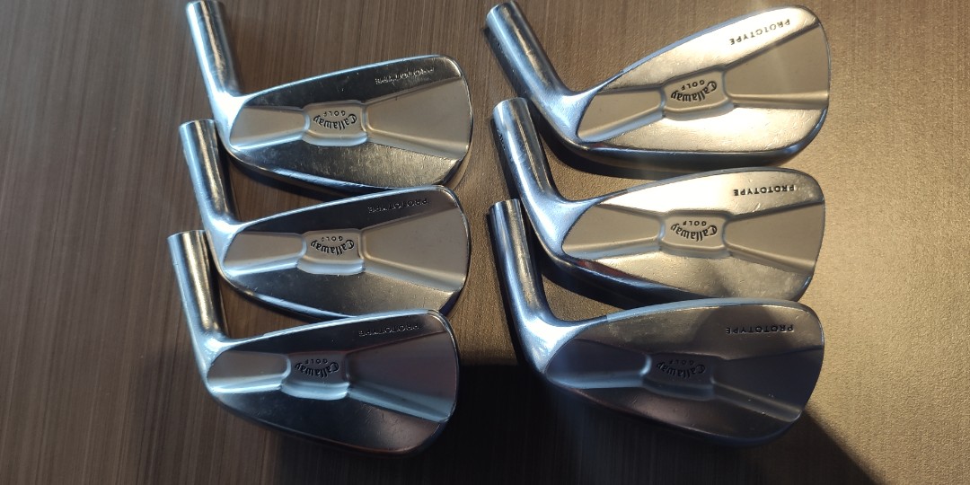 Callaway top prototype irons