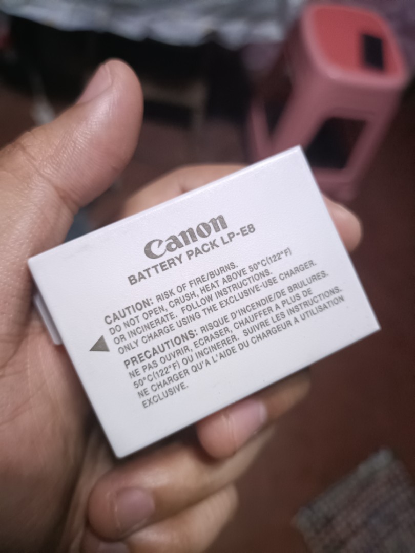 Canon Battery LPE8 LPE8 original for 700d 550d 600d 650d 500d New Stock, Photography