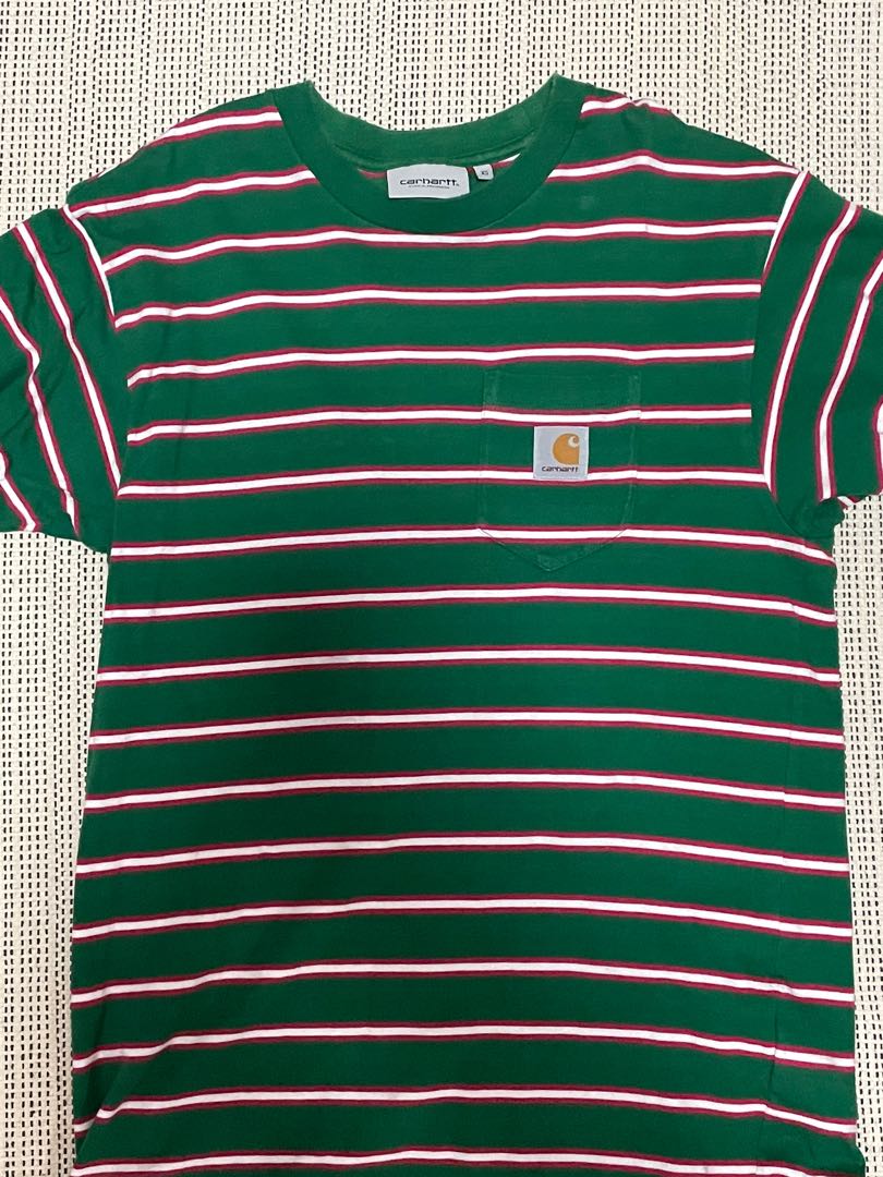 Carhartt Green Stripe Tee, Women's 
