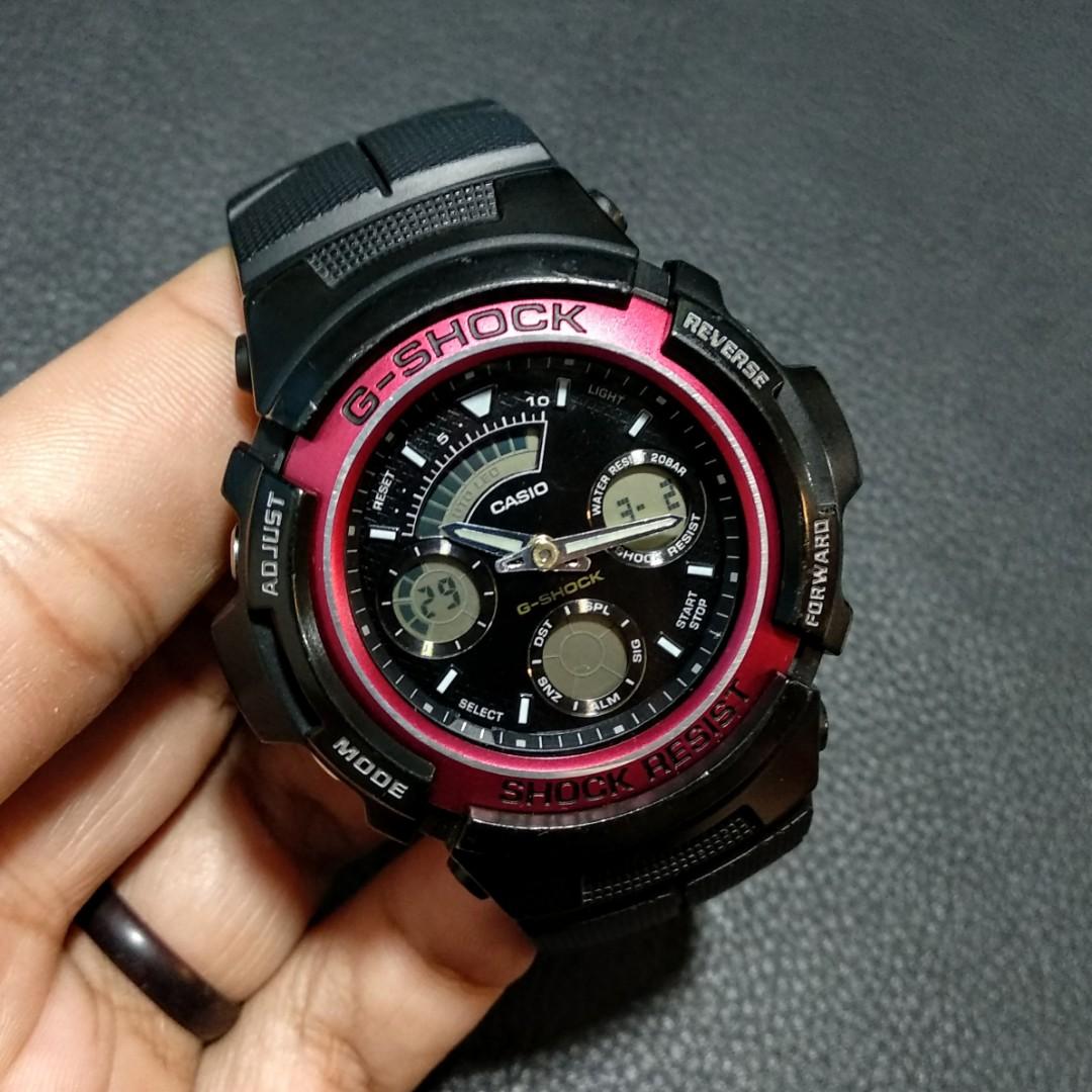 Casio G-Shock AW-591, Fesyen Pria, Jam Tangan di Carousell
