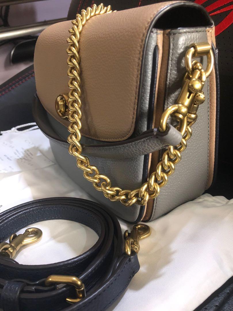 Coach Cassie Crossbody 19 In Taupe Granite