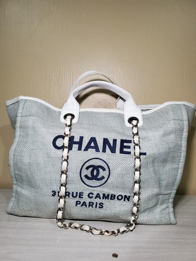 Chanel tote bag (zip lampo), Luxury, Bags & Wallets on Carousell