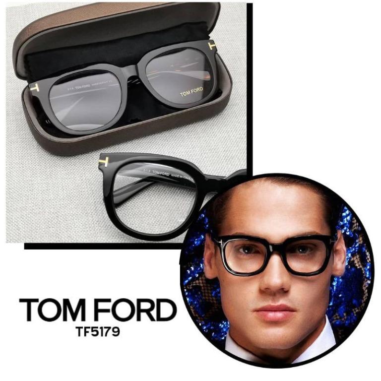 CHEAP! LIKE NEW TOM FORD EYEWEAR CLASSIC SQUARE OPTICAL GLASSES FT5179,  Men's Fashion, Watches & Accessories, Sunglasses & Eyewear on Carousell