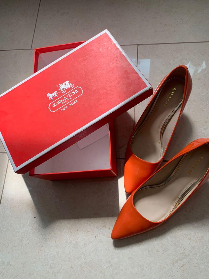 Coach Elegant Heels, Women's Fashion, Footwear, Heels on Carousell