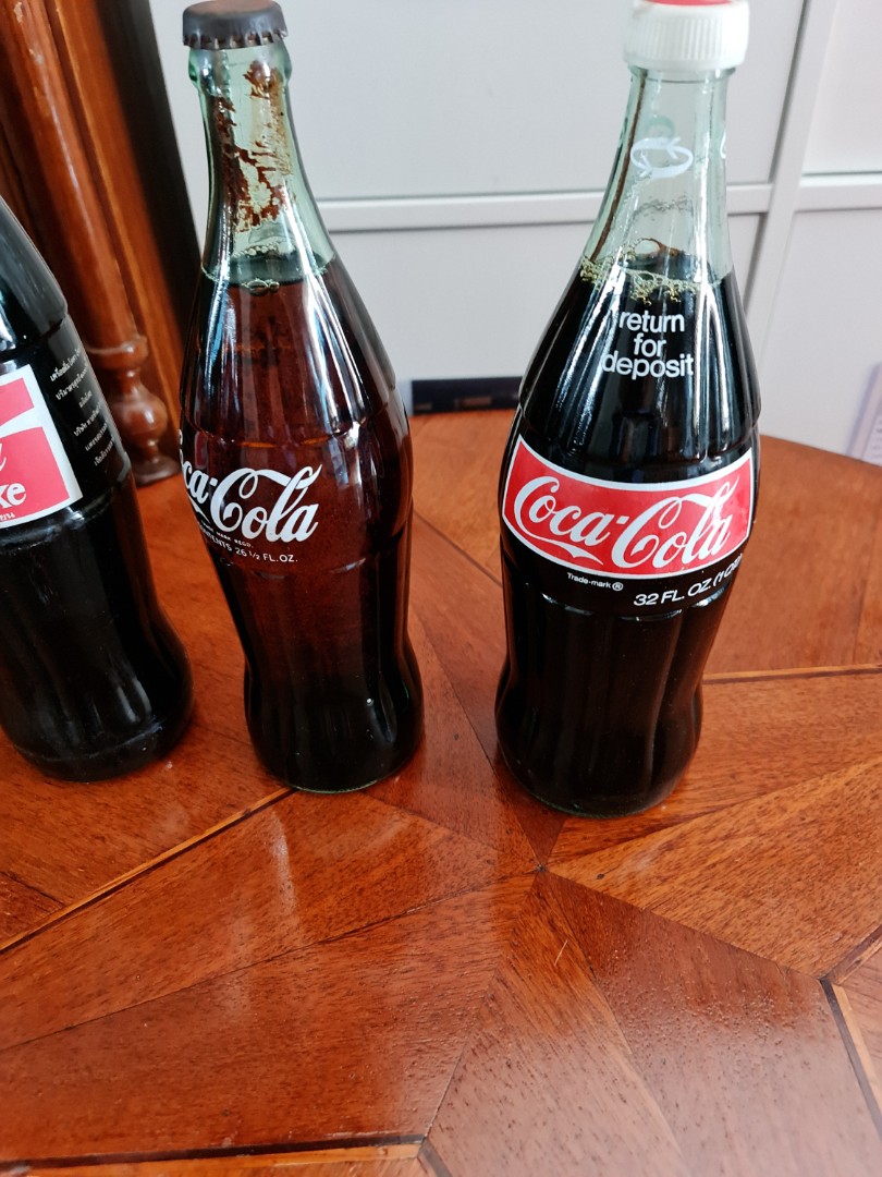 Large Coke bottles, Hobbies & Toys, Memorabilia & Collectibles, Vintage
