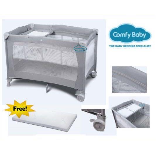 Comfy baby deals travel cot