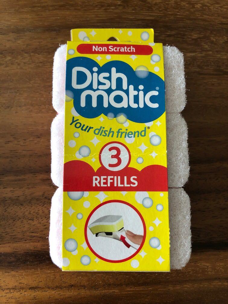 Dishmatic Refills (Non Scratch), Furniture & Home Living, Cleaning