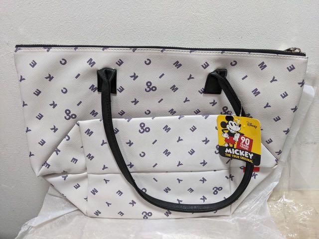 Disney Mickey Mouse Bag Mickey 90th Tote Bag Longchamp