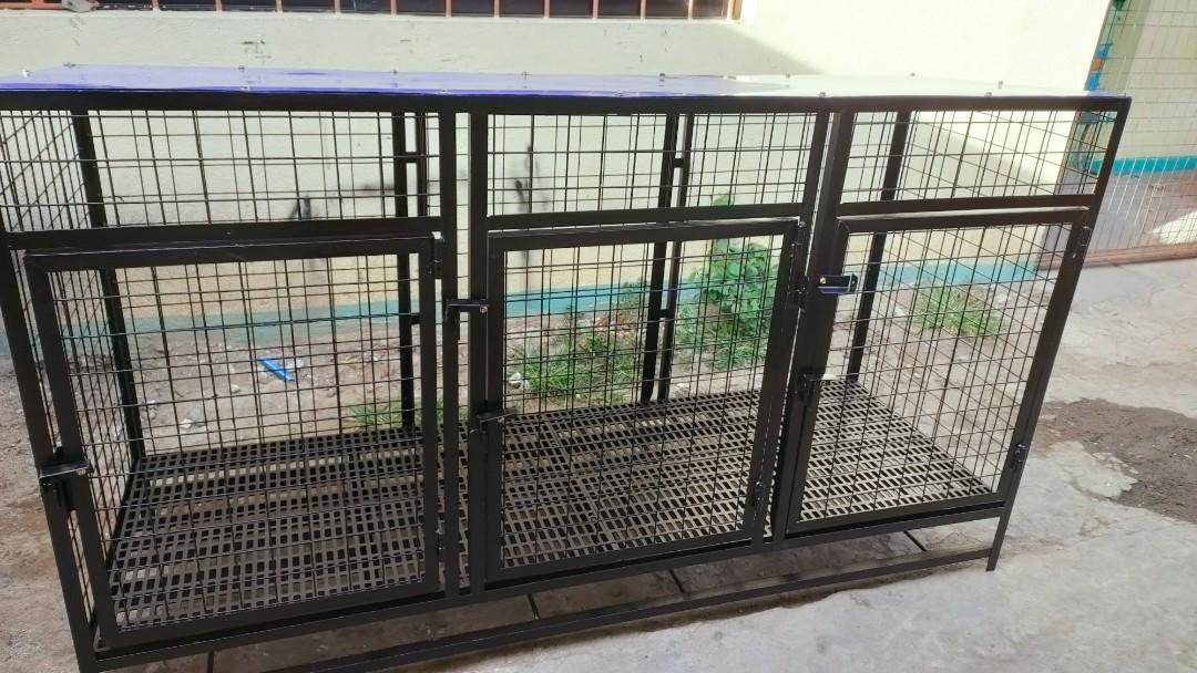 Dog cage 3 door Pet Supplies Homes Other Pet Accessories on