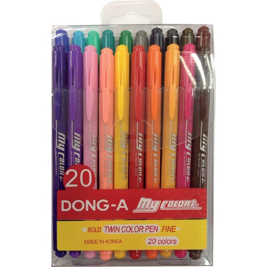 Dong-A My Color 20 colors (Category: Stationery & School Supplies) located in Malolos. Submitted by laracs (Listing ID 1148020916, Image 1). Description: Dong-A My Colors 20 colors Condition: Like new. Used once-twice for journaling. Bought from official Dong-A store from shopee. RFS: Decluttering. Sayang kung di ginagamit. Payment: Gcash or via Shopee just add 20.