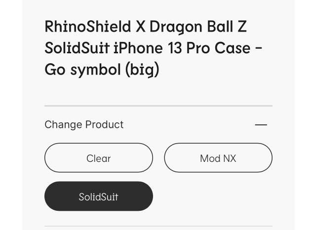 Dragon Ball Z x Rhinoshield iPhone 13 pro case, Mobile Phones & Gadgets,  Mobile & Gadget Accessories, Cases & Covers on Carousell