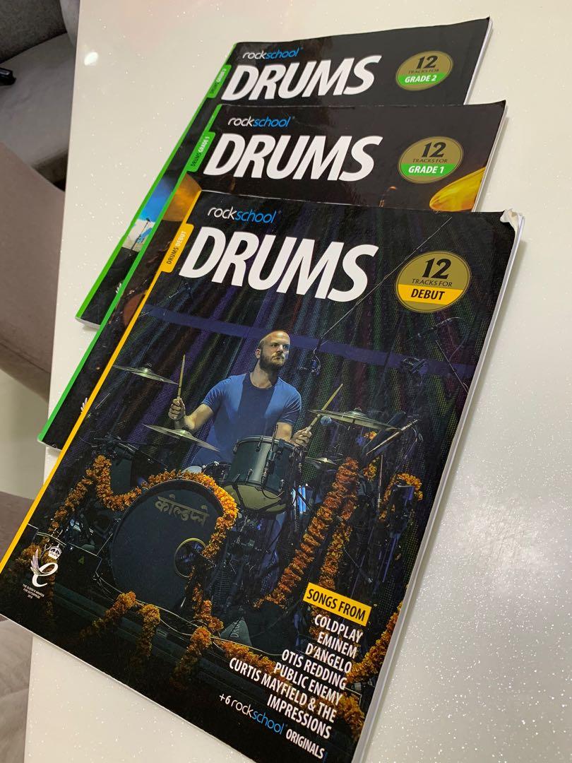 Drum Rockschool BooksDebut,Grade 1 & Grade 2, Hobbies & Toys, Music
