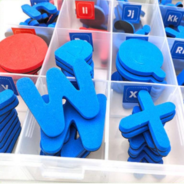 Educational Magnetic Letters Set, Hobbies & Toys, Toys & Games on Carousell