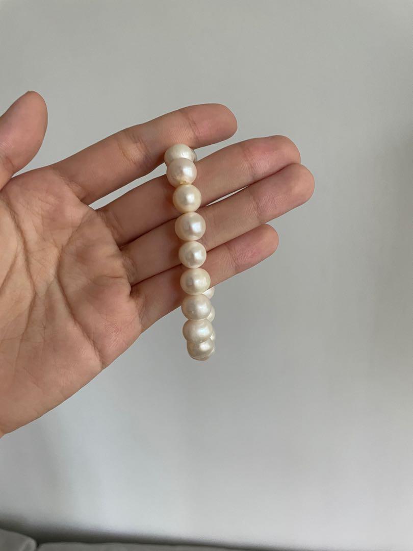 Wedding Jewelry | Pearl Bangl | Bracelets | Bangies - Natural Pearl Bracelet  White Beaded - Aliexpress