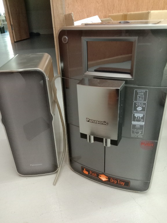Espresso Coffee Machine (Panasonic NCZA1) With Milk Container, TV