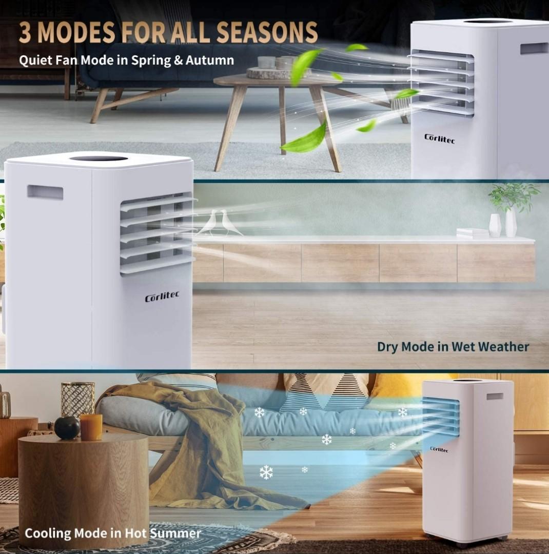 Exemplife Corlitec JLMac01 9000btu 3in1 Portable Air Conditioner