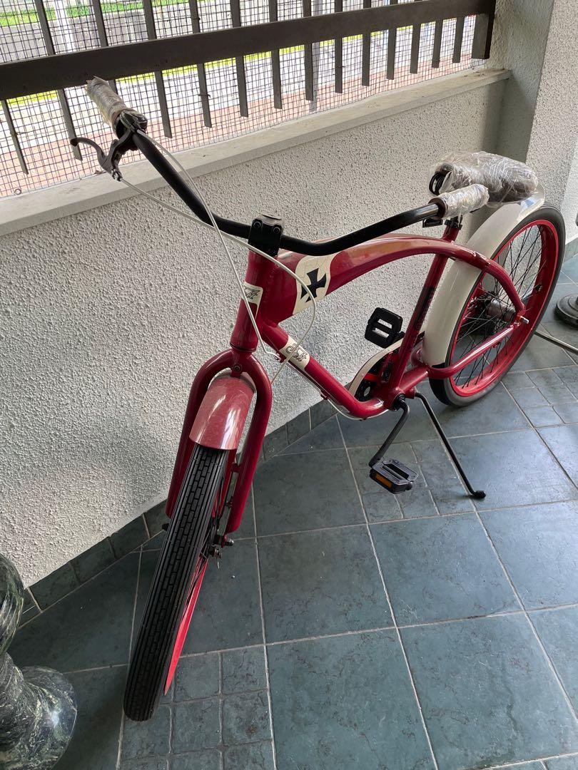 Felt red baron beach cruiser new arrivals