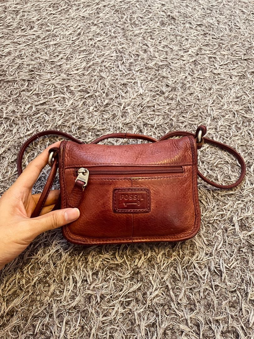 Fossil Sling Bag, Women's Fashion, Bags 