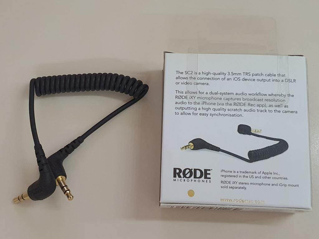 Genuine Rode Mic SC2 Cord, Audio, Microphones on Carousell