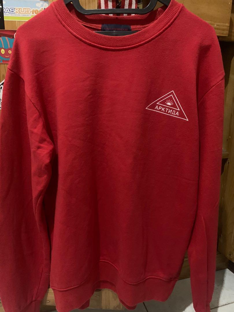 Gosha rubchinskiy red best sale sweater