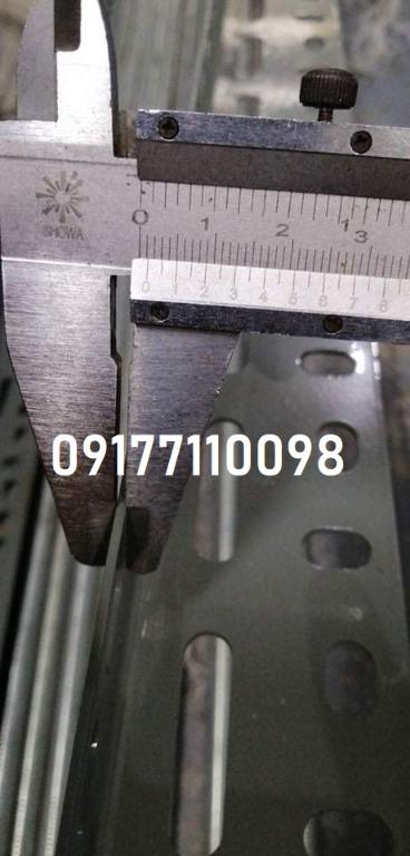 Gray Slotted Angle Bar (Category: Construction & Building Materials) located in Manila. Submitted by joeyroque09 (Listing ID 1147983386, Image 1). Description: TAKEZO INDUSTRIAL SUPPLY Location: Mayhaligue St. Abad Santos, Manila Waze: Takezo Industrial Supply (Tondo, Manila) Land mark: Uno High School 126 Medicion 2B, Imus, Cavite Waze: Takezo Industrial Supply (Imus, Cavite) Land mark: Sea Oil.