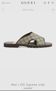 Men's gucci hotsell flip flops sale