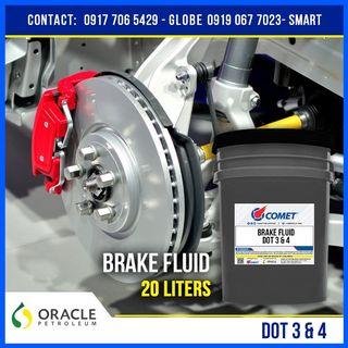 Heavy Duty Automotive Brake Fluid DOT 3 & 4 PAIL 20L