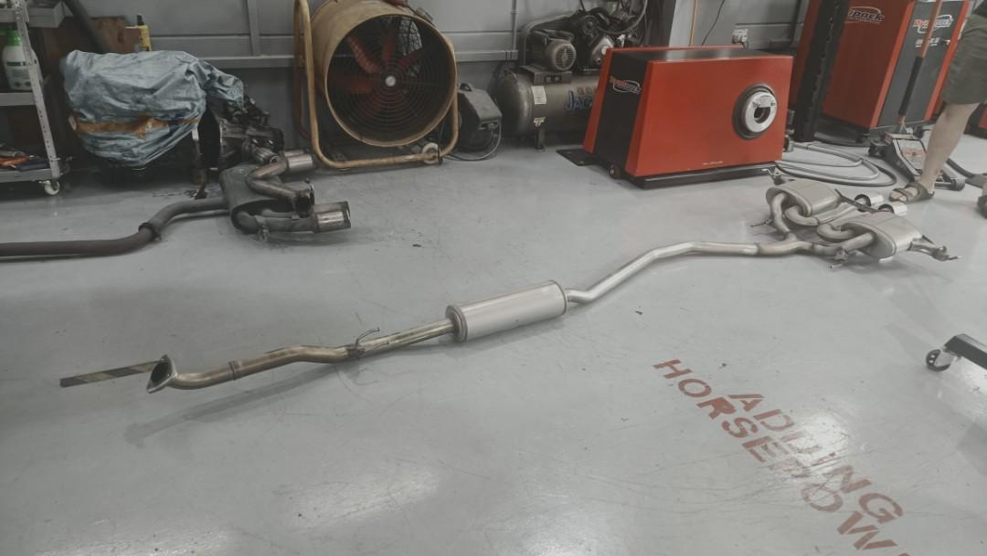 Honda Civic FK7 Stock Exhaust, Car Accessories, Accessories on Carousell