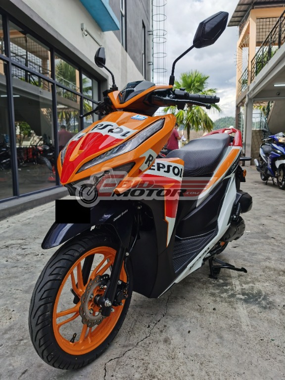 Honda Vario 150 Repsol 2021 1 844KM FULL ORIGINAL Scooter Power Motorbikes on Carousell