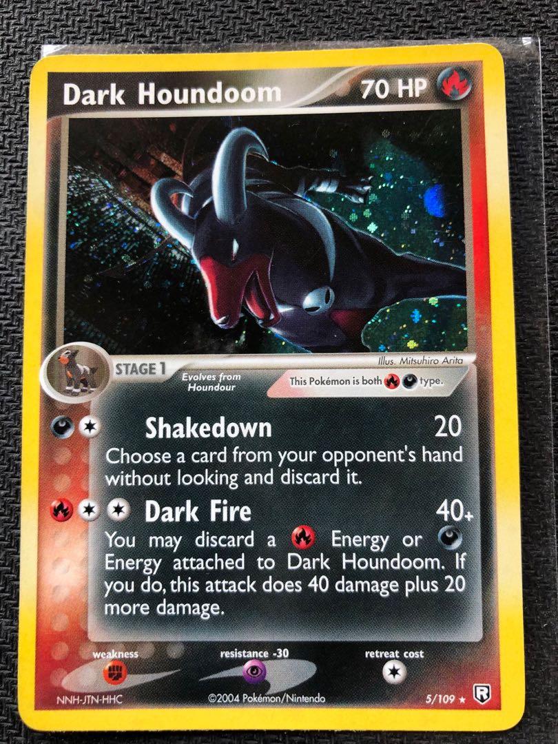 Dark Houndoom - 5/109 - Holo Rare Ex Team Rocket Returns Singles Pokemon  Cards/TCG, Hobbies & Toys, Toys & Games on Carousell