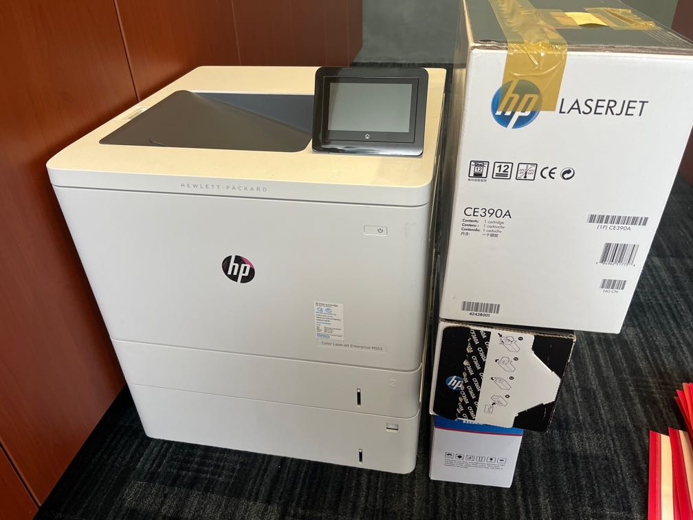 HP Laserjet Enterprise M553, Computers & Tech, Printers, Scanners