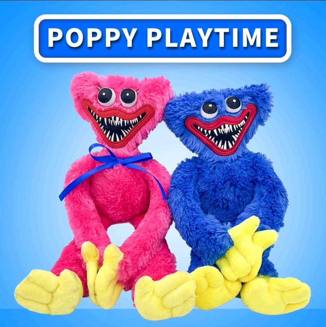 Huggy Wuggy & Kissy missy - Poppy Playtime - Knuffel - 20 cm - 2