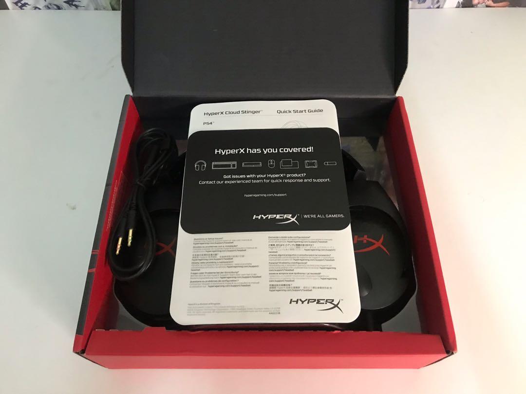 HyperX Cloud Stinger (Category: Virtual Reality) located in Sitiawan. Submitted by adaaamdanial (Listing ID 1148062002, Image 2). Description: Letting go my HyperX Cloud Stinger Condition 9/10 (well taken care of) Retail 2++.