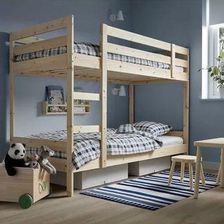 IKEA KIDS BUNK BED FRAME MYDAL