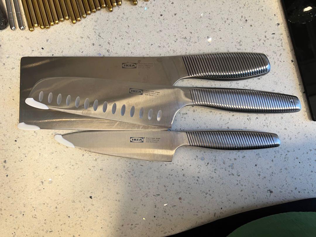 Ikea Knife set, Furniture & Home Living, Kitchenware & Tableware