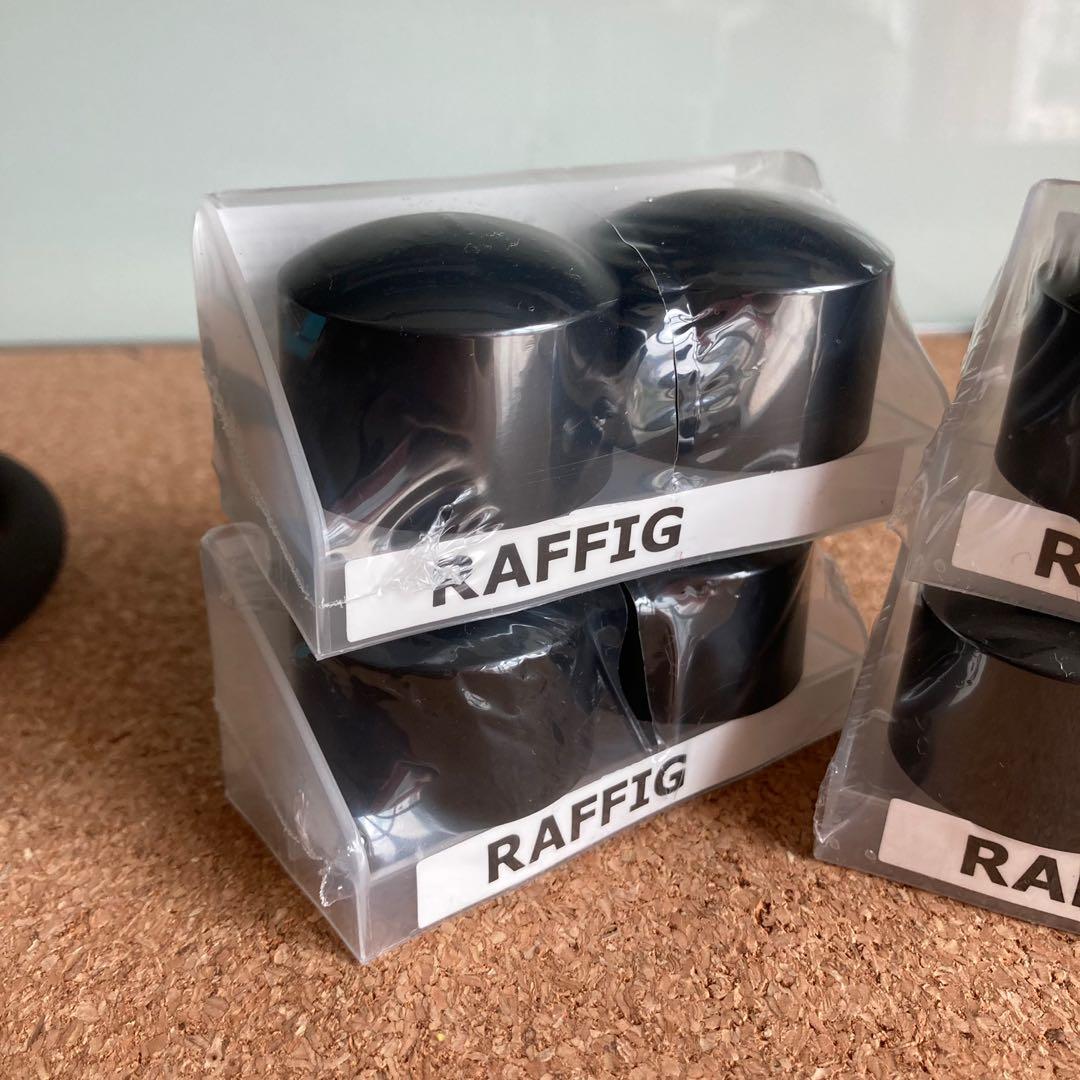 IKEA raffig curtain rod screw ends x4, Furniture & Home Living