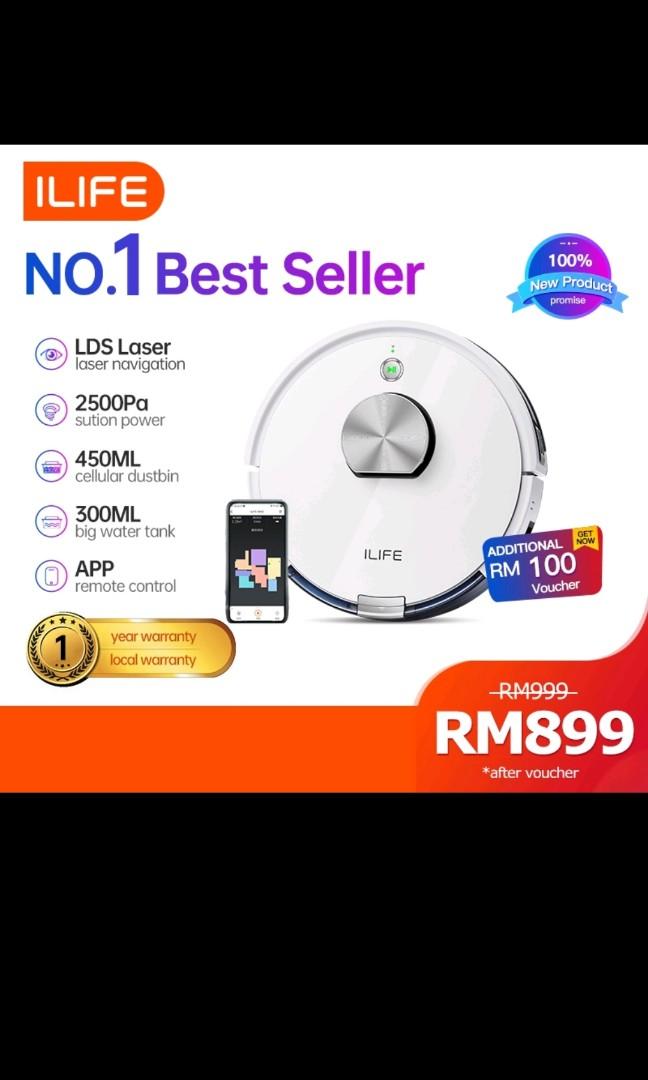 Ilife L100 robot vacumn cleaner and 