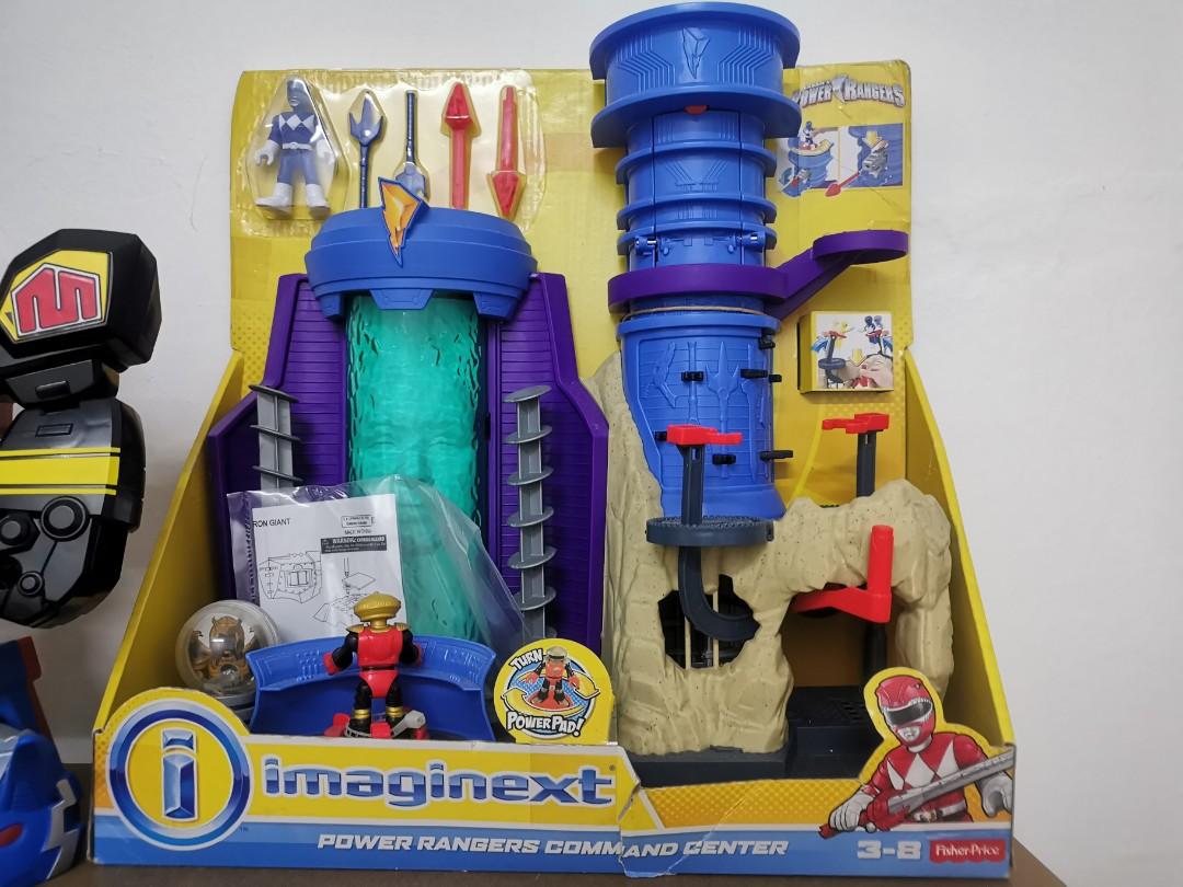 Power rangers command shop center toy