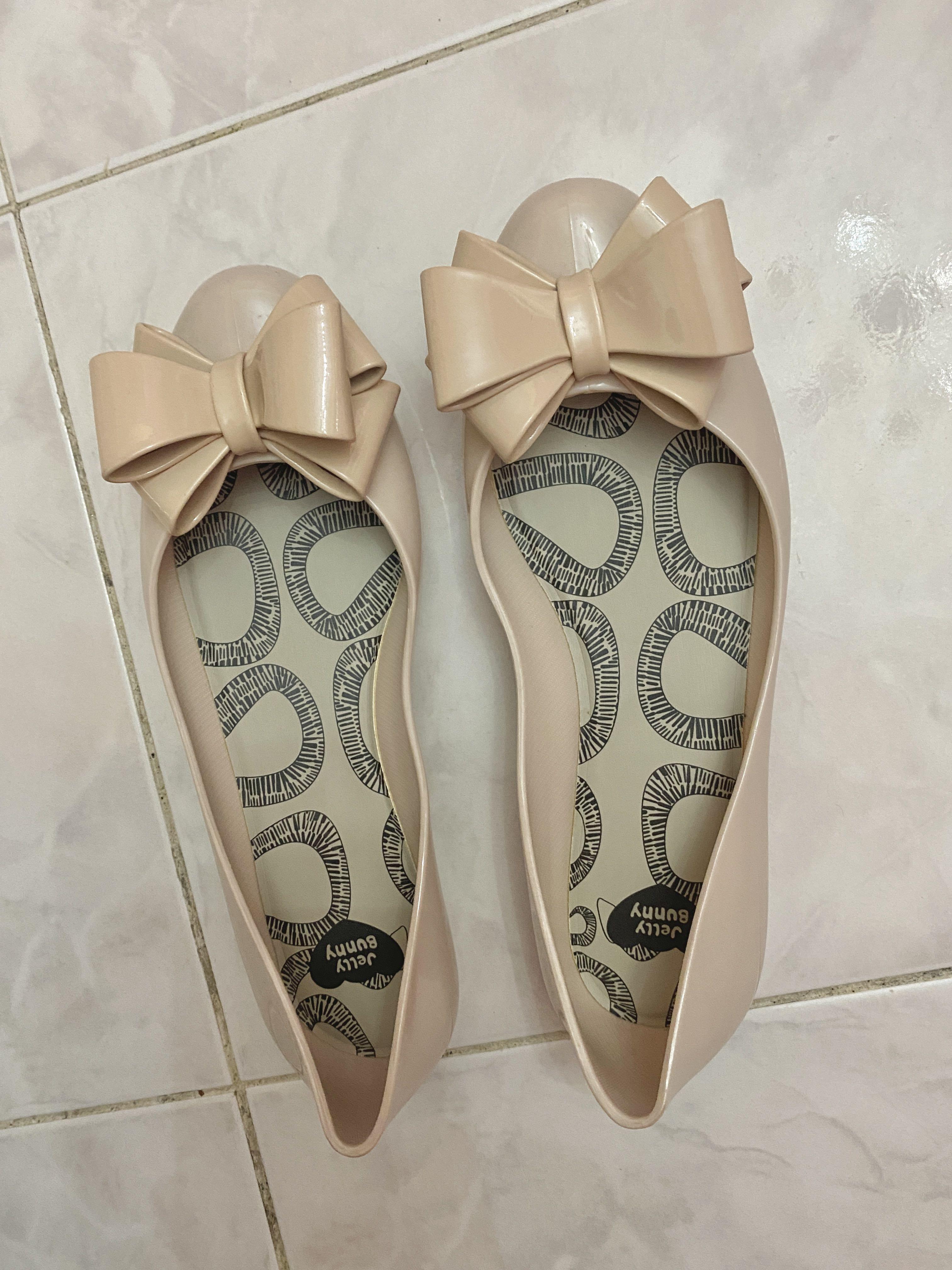Jelly Bunny Shoes Women s Fashion Footwear Flats on Carousell