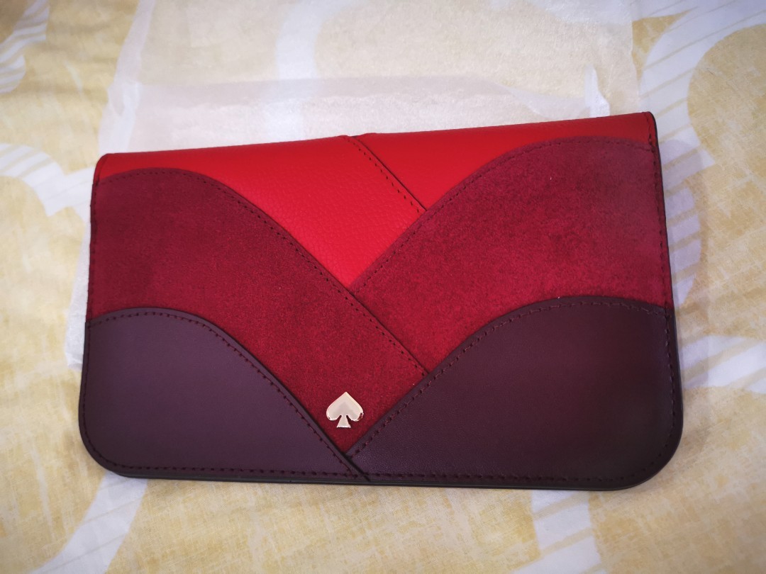 Nadine patchwork medium clutch wallet store