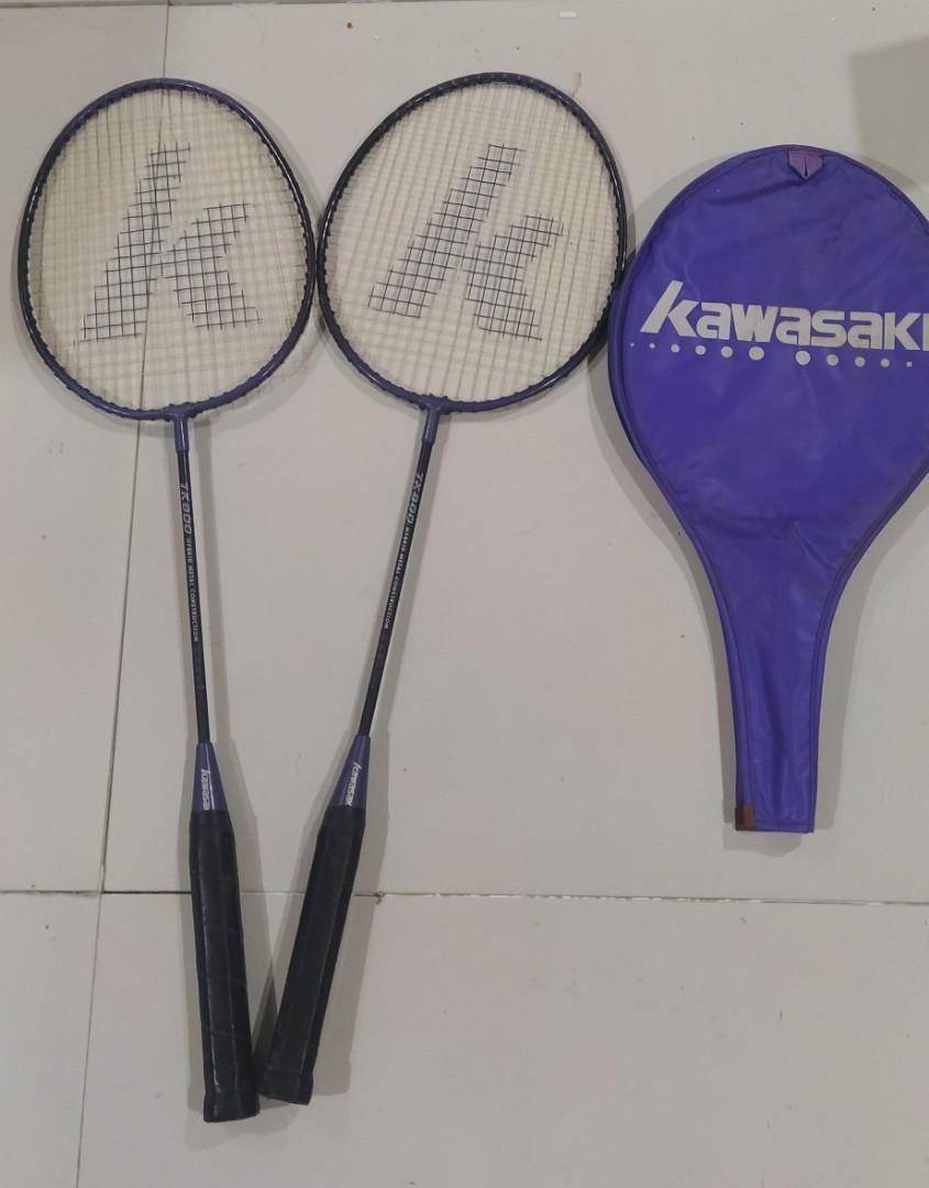 Kawasaki badminton racket from Japan, Sports Equipment, Sports and Games, Racket and Ball Sports on Carousell