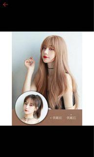 Korean Blonde Wig (Rambut Palsu)