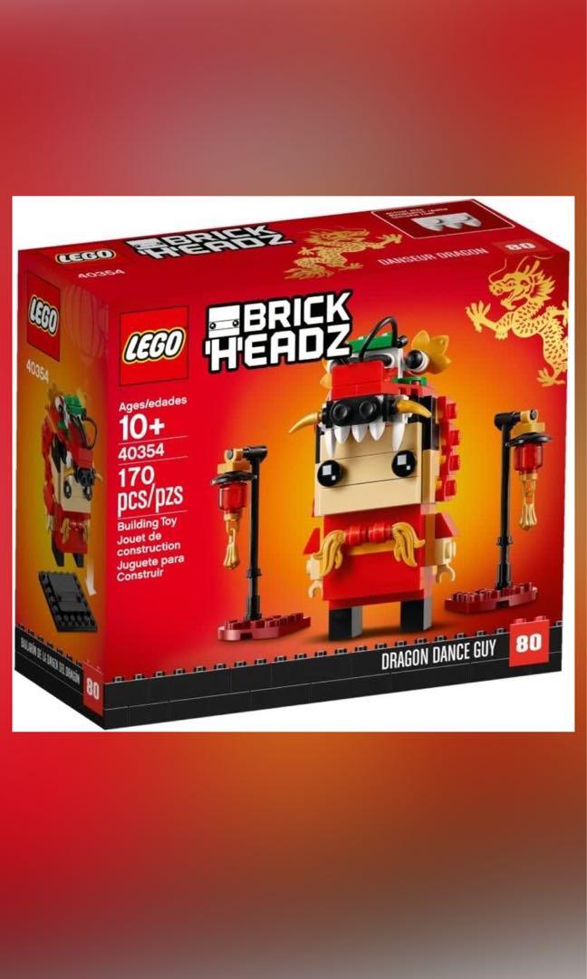 LEGO Brickheadz Dragon Dance Guy 40354 Hobbies Toys Toys Games on Carousell