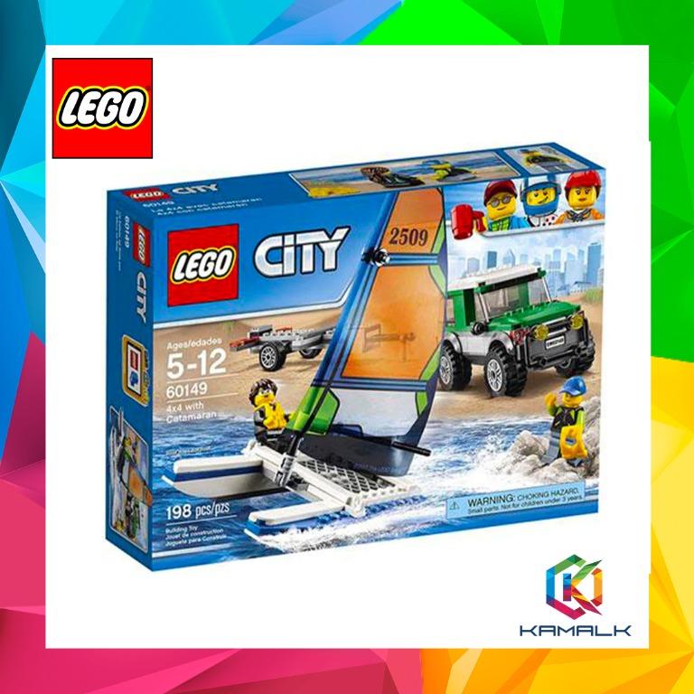 Lego city 4x4 with catamaran 60149 2025